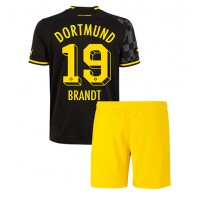 Fotbalové Dres Borussia Dortmund Julian Brandt #19 Dětské Venkovní 2022-23 Krátký Rukáv (+ trenýrky)